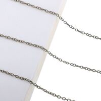 Металлическая нескользящая цепочка бронзового цвета, для очков и масок GL356