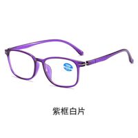 Plastic TR90 glasses for reading with night vision, Blue ray cut protection, zoom from +1.00 to +6.00, KY008-4智能变焦