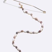 Non-slip seashell chain, for glasses and masks GL1384