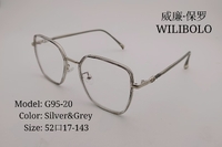 Metal ultrathin frames Wilibolo G95-20