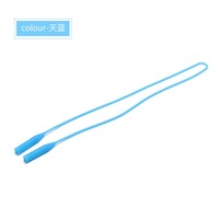 Silicone string eyeglasses holder 27 cm, hole 4*7 mm