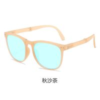 Blue Block plastic glasses with blue light protection for colorblind people, folding, with case KY6105-5色盲