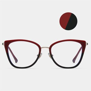 Оправа для очков комбинированная (металл + TR90) с защитой от синего света, с флексом FA87263