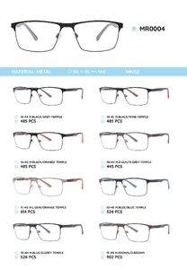 Металлическая оправа с дужками из материала TR-90 MR0004