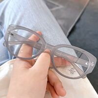Plastic TR90 glasses with Blue ray cut, with case, KY27005
