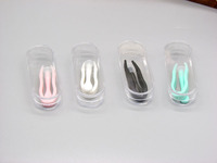 Plastic tweezers with individual pencil-box packaging XY2003, size 6.2 * 2.3 cm