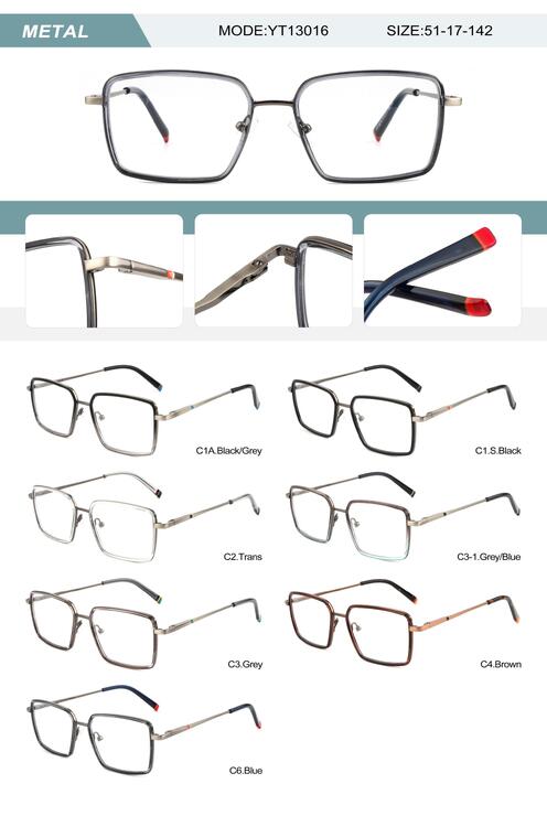 Plastic TR90 frame for women with spring hinges YT13016-DA