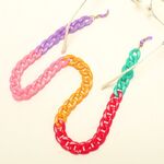 Large size plastic color Non-slip chain, for glasses and masks GL1877