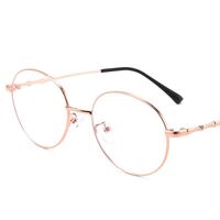 Metal glasses with blue light and UV protection 9642-3-GT