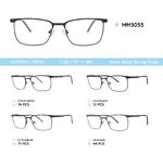 Оправа для очков металлическая мужская с флексом MM3055