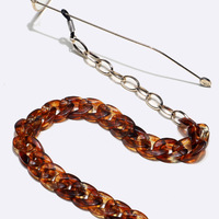 Glasses chain with hollow fans GB139