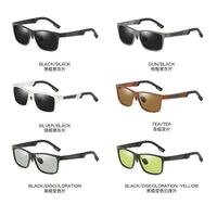 Polarized aluminum-magnesium sunglasses with UV400 protection 6560-GT