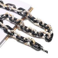 Акриловая нескользящая цепочка для очков, разные цвета GB079