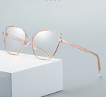 Оправа металлическая с линзами блю-блокерами MORE 3002