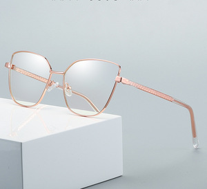 Metal blue blocker frames for glasses MORE 3002