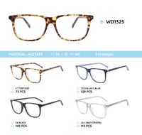 Plastic frames for glasses acetate material WD1325