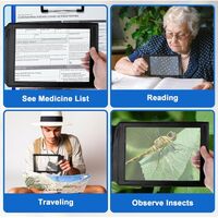 Лупа книжная для чтения 2123A4, увеличение: 3X