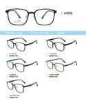 Plastic Ultem eyeglasses frame 67076