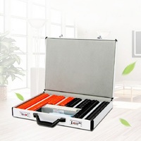 266 plastic rim ophthalmic trial lens set in an aluminum case 38/25 mm