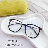 Hybrid frame, metal + TR90, with Blue Block coating SANTA 01250