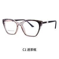 TR90 plastic frame or glasses with blue light protection, with spring hinges FA87235