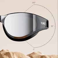 Очки для плавания водонепроницаемые с защитой от запотевания, диоптрии от -4.00 до -6.00, YA26-YU