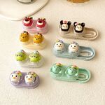 Мини-набор для мягких контактных линз выдвижной W-CT29头戴粉花