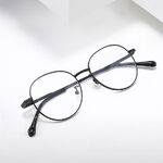 Metal glasses with blue light and UV protection 9685-2-GT