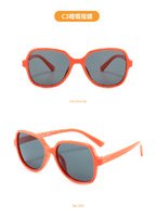 Polarized silicone sunglasses with UV400 protection for kids T11022