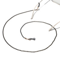 Металлическая цепочка с бусинами для очков и масок, разные цвета GL1134