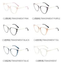 TR90 plastic frame or glasses with blue light protection, with spring hinges FA87080