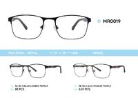 Металлическая оправа с дужками из пластика TR-90 MR0019