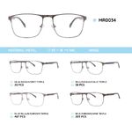 Metal frame with temples made of TR-90 material MR0034