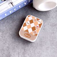 Soft contact lens XY5049菱形熊兔樱桃