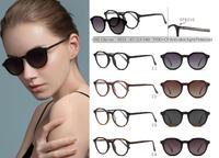 Plastic TR90+CP eyeglasses frame with blue ray cut protection, with spring hinges + sun protection polarized clip-on Leke LK8833