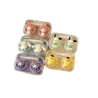 Mini soft contact lens kit W806-19站立狗猫兔