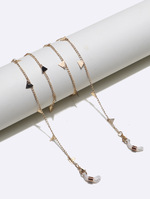 Fashion glasses chain with butterflies GL1348