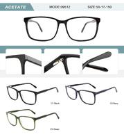 Plastic acetate frame for men with spring hinges 09512-DA