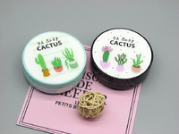 Kit for soft contact lenses (Kits for contact lenses) XF008Cactus