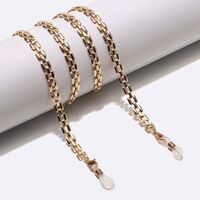 Gold-colored non-slip chain, for glasses and masks GL1489-2