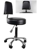 Кресло вращающееся на колесиках со спинкой и подъемником для кабинета офтальмолога WZ-Y5AT