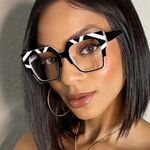 Plastic glasses with blue light protection for women 13135-PN