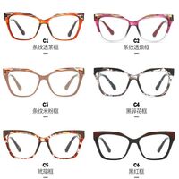 TR90 plastic frame or glasses with blue light protection, with spring hinges FA87232