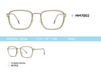 Metal men's frame for glasses MM7002