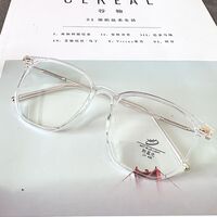 PlasticTR90 glasses KY0047 with case, Blue ray cut protection