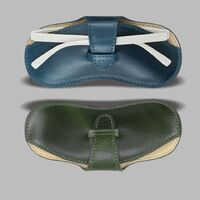 Футляр-чехол из натуральной кожи для очков с подкладкой из микрофибры TB-653866955947