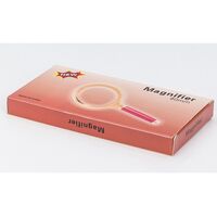 Лупа, увеличительное стекло с ручкой 金-木80-XX, диаметр: 65 мм, увеличение: 6Х