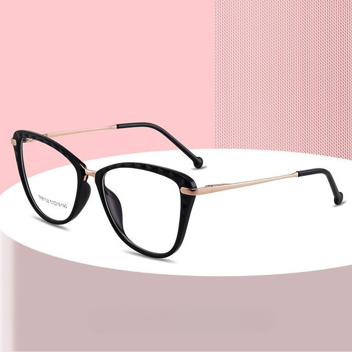 TR90 plastic frame or glasses with blue light protection, with spring hinges FA87123