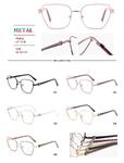 Metal frames for glasses with spring hinges for women Big City LF17006