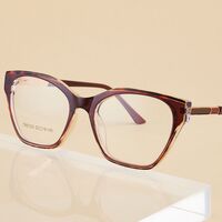 TR90 plastic frame or glasses with blue light protection, with spring hinges FA87235
